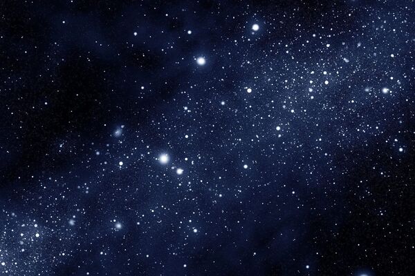 Calm sky with light clouds over the ocean